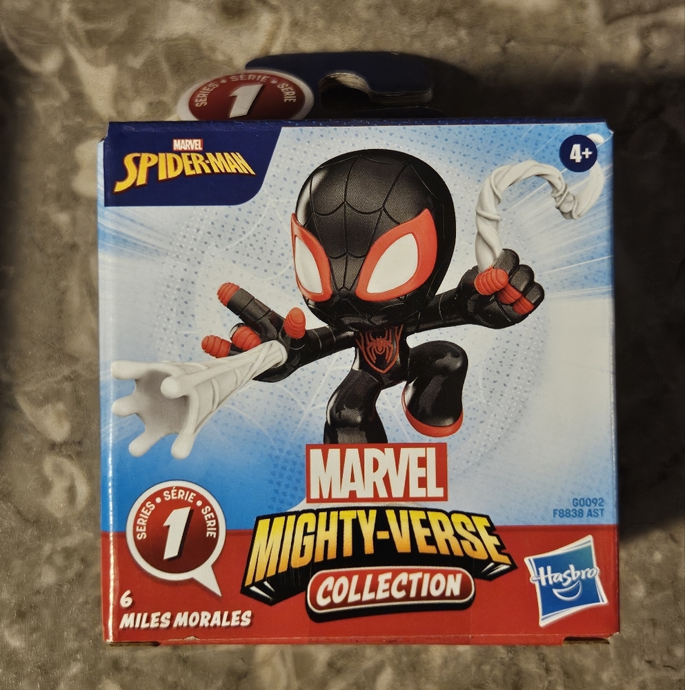 2 FOR $25 Hasbro Marvel Mighty-Verse Miles Morales Action Figure